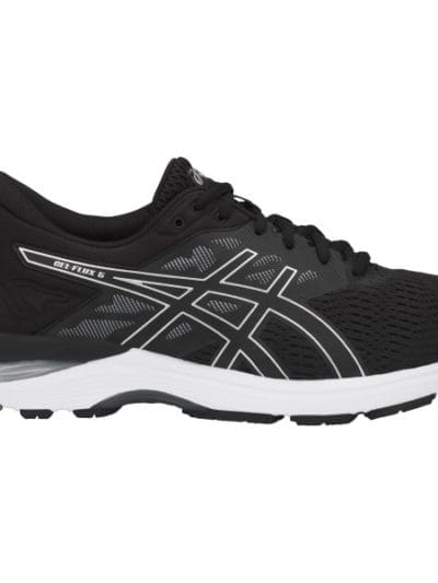 Fitness Mania - Asics Gel Flux 5 - Mens Running Shoes - Black/Silver/Carbon