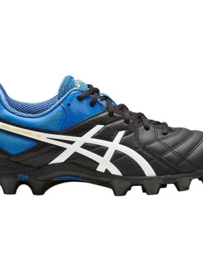 Fitness Mania - Asics Gel Lethal 18 - Mens Football Boots - Black/Victoria Blue/Neon Lime