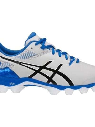 Fitness Mania - Asics Gel Lethal Touch Pro 6 - Mens Turf Shoes - Glacier Grey/Black/Directoire Blue