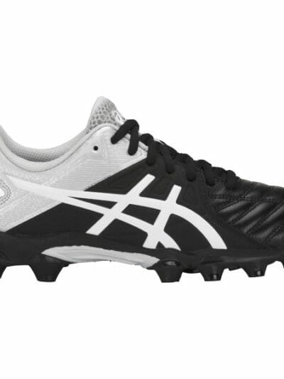 Fitness Mania - Asics Gel Lethal Ultimate GS 12 - Boys Football Boots - Black/White/Silver