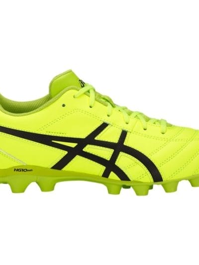 Fitness Mania - Asics Lethal Flash IT GS - Kids Boys Football Boots - Safety Yellow/Black/Neon Lime