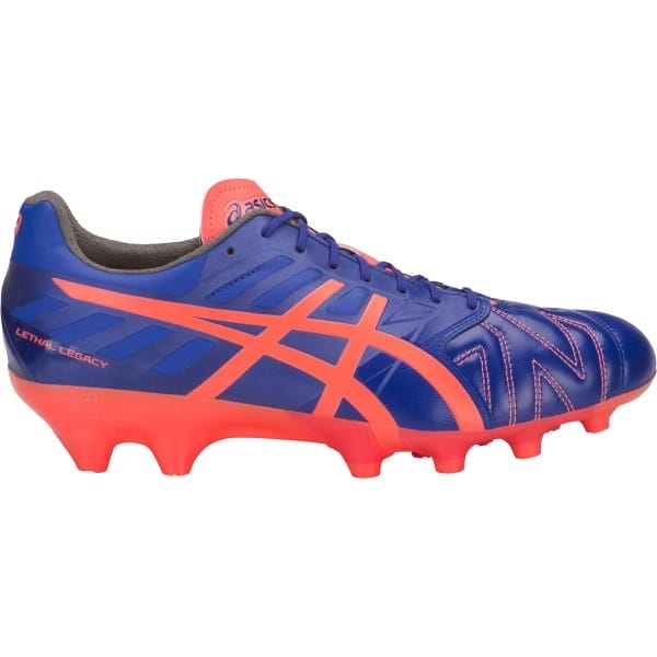 Fitness Mania - Asics Lethal Legacy IT - Mens Football Boots - Asics Blue/Flash Coral