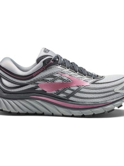Fitness Mania - Brooks Glycerin 15 - Womens Running Shoes - Silver/Grey/Rose