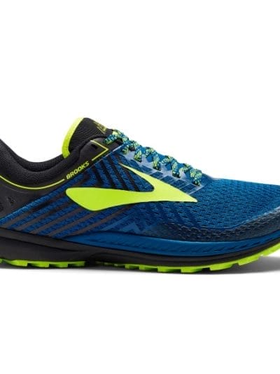 Fitness Mania - Brooks Mazama 2 - Mens Trail Running Shoes - Blue/Black/Nightlife