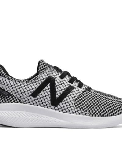 Fitness Mania - New Balance FuelCore Coast v3 - Kids Running Shoes - Black/White