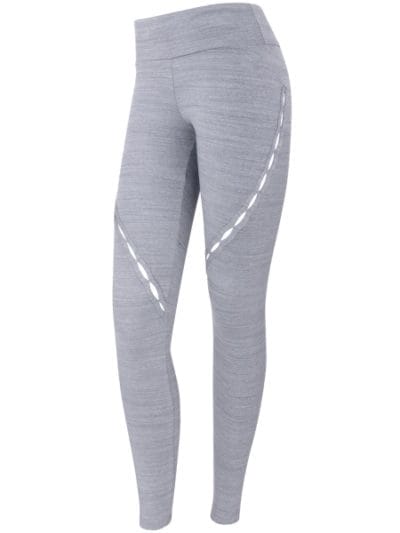 Fitness Mania - Running Bare Naked Ambition Womens Full Length Training Tights - Moon Safari
