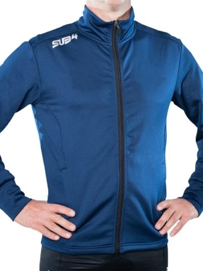Fitness Mania - SUB4 Mens Track Jacket - Blue