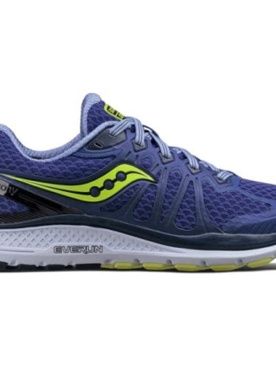 Fitness Mania - Saucony Echelon 6 - Womens Running Shoes - Navy Purple/Citron