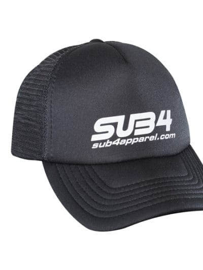 Fitness Mania - Sub4 Trucker Running Cap - Black