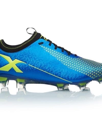 Fitness Mania - XBlades Micro Jet 18 - Mens Football Boots - Blue/Volt Yellow