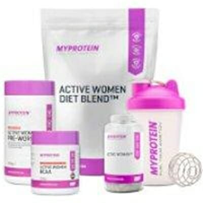 Fitness Mania - Active Women Essentials Bundle - Cranberry and Pomegranate - Natural Vanilla