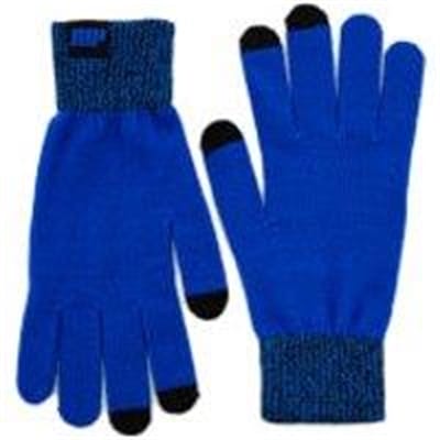 Fitness Mania - Knitted Gloves – Blue - L/XL - Blue