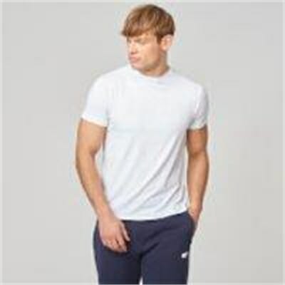 Fitness Mania - Luxe Classic Crew - L - White