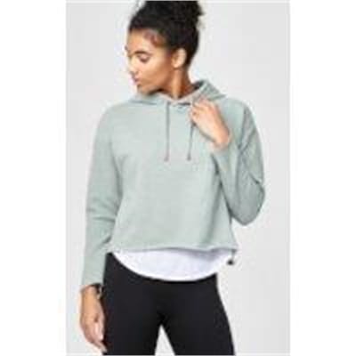 Fitness Mania - Luxe Classic Hoodie - S - Soft Khaki Marl