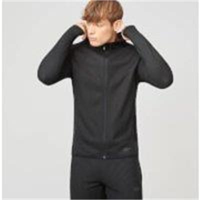 Fitness Mania - Luxe Reflect Zip-Up Hoodie - L - Black