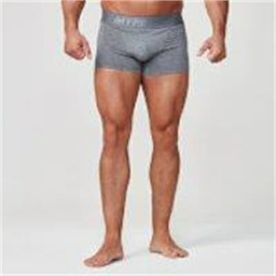 Fitness Mania - Sport Boxers - S - Charcoal/Charcoal