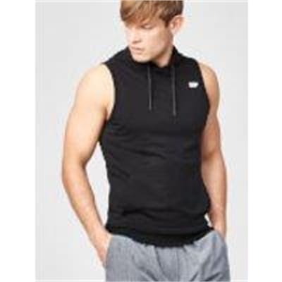 Fitness Mania - Superlite Sleeveless Hoodie - L - Black