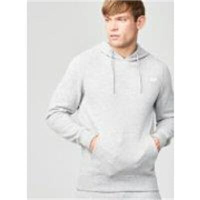 Fitness Mania - Tru-Fit Pullover Hoodie - XS - Grey Marl