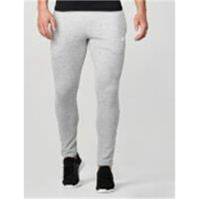 Fitness Mania - Tru-Fit Zip Joggers - XS - Grey Marl
