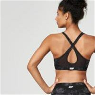 Fitness Mania - Vapour Sports Bra - XL - Black