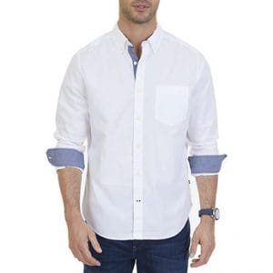Fitness Mania - LONG SLEEVE STRETCH EOE POPLIN SHIRT