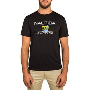 Fitness Mania - NAUTICA 83 SAILING 83 FLAG SHORT SLEEVE TEE