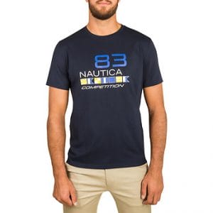 Fitness Mania - NAUTICA COMPETITION FLAG SHORT SLEEVE TEE