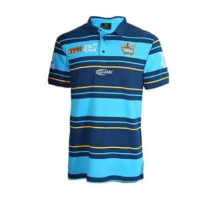 Fitness Mania - Gold Coast Titans Media Polo 2018