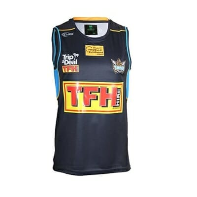 Fitness Mania - Gold Coast Titans Training Singlet 2018