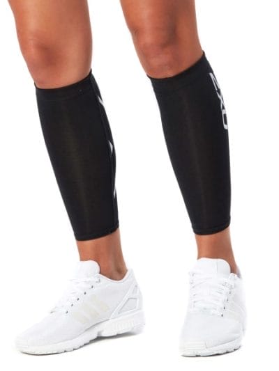 Fitness Mania - 2XU Unisex Compression Calf Guards - Black