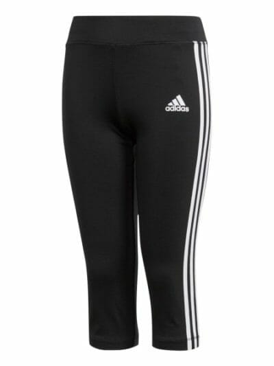 Fitness Mania - Adidas Gear Up Kids Girls Training 3/4 Tights - Black