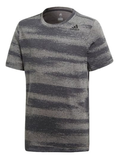 Fitness Mania - Adidas Gradient Kids Boys Training T-Shirt - Grey/Carbon