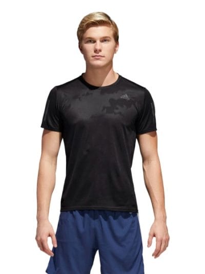 Fitness Mania - Adidas Response Mens Running T-Shirt - Black