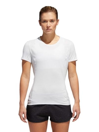 Fitness Mania - Adidas Supernova Womens Running T-Shirt - Crystal White