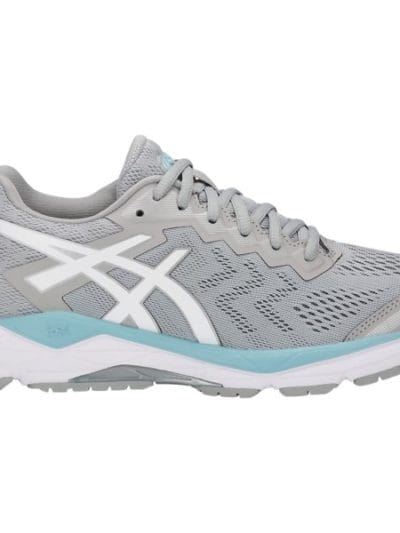 Fitness Mania - Asics Gel Fortitude 8 - Womens Running Shoes - Mid Grey/White/Porcelain Blue