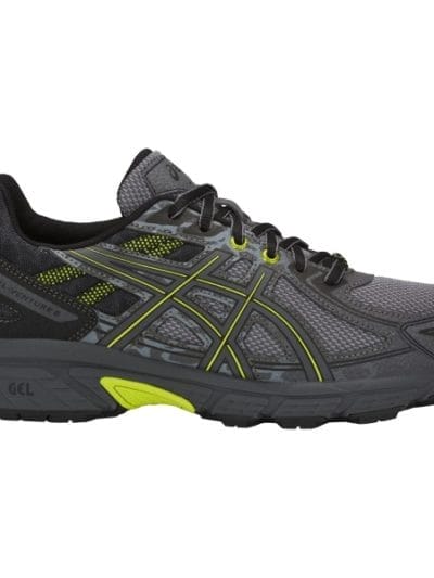 Fitness Mania - Asics Gel Venture 6 - Mens Trail Running Shoes - Stone Grey/Carbon/Black