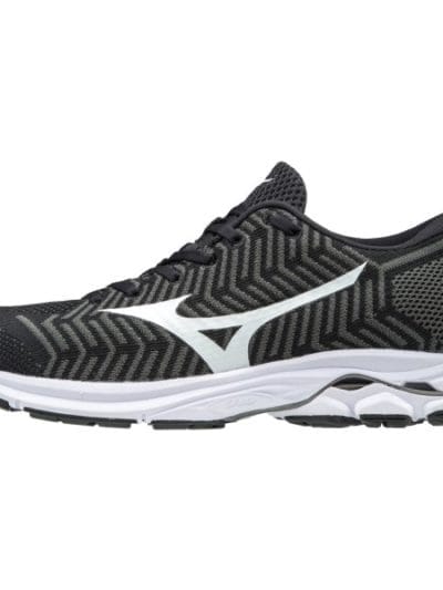 Fitness Mania - Mizuno WaveKnit Rider R1 - Mens Running Shoes - Black