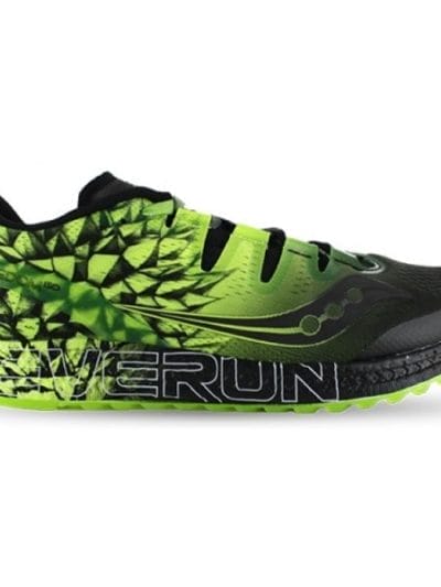 Fitness Mania - Saucony Freedom ISO X Ryoono - Mens Running Shoes - Black/Citron
