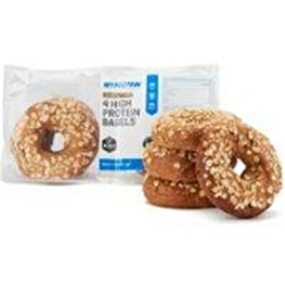 Fitness Mania - Dr Zak’s High Protein Bagels - 4 x 100g - Bag - Cinnamon & Raisin