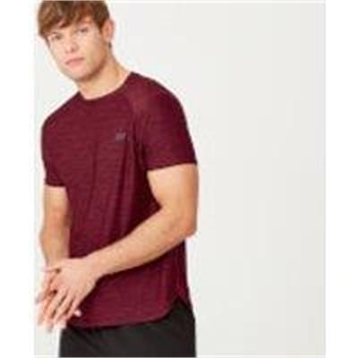 Fitness Mania - Dry-Tech Infinity T-Shirt - S - Red Marl