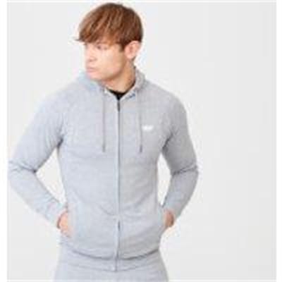 Fitness Mania - Form Hoodie - L - Grey Marl