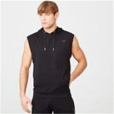 Fitness Mania - Form Sleeveless Hoodie - S - Black