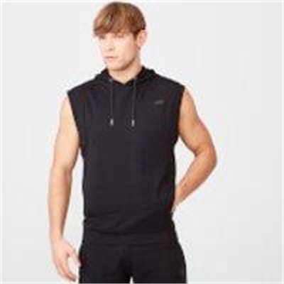 Fitness Mania - Form Sleeveless Hoodie - XS - Black