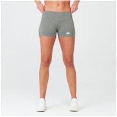 Fitness Mania - Heartbeat Training Shorts - XS - Grey Marl