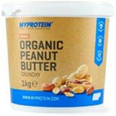 Fitness Mania - Organic Peanut Butter - 1kg - Tub - Crunchy