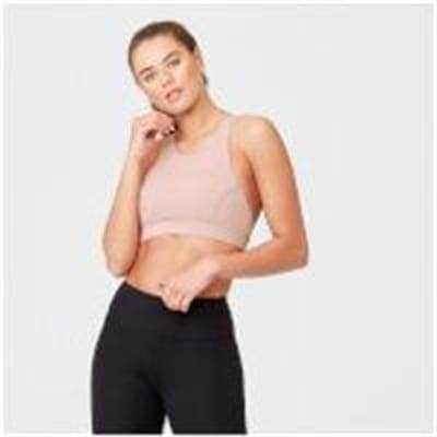 Fitness Mania - Racer Sports Bra - L - Nude