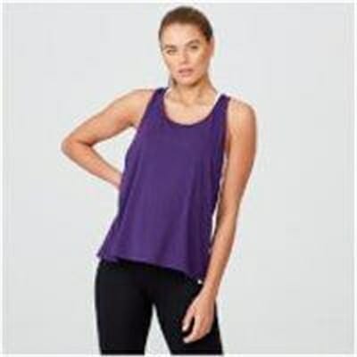 Fitness Mania - Reveal Vest - L - Dark Purple