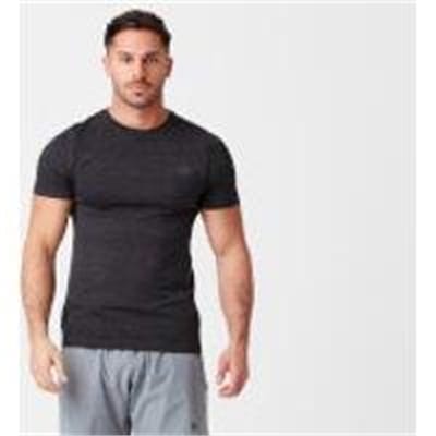 Fitness Mania - Sculpt Seamless T-Shirt - XXL - Black