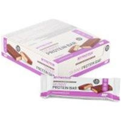 Fitness Mania - Skinny Protein Bar - 12 x 45g - Box - White Chocolate and Raspberry