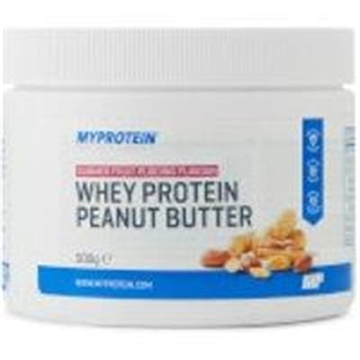 Fitness Mania - Whey Protein Peanut Butter - 500g - Pot - Summer Fruit Pudding